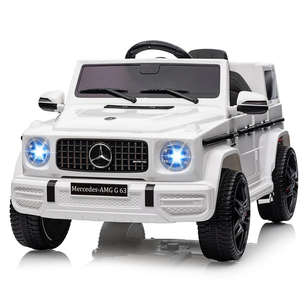 12V Kids Electric Ride-On Car Licensed G63 with Remote, LED Lights & Bluetooth