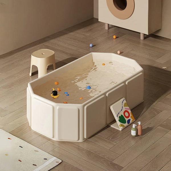 Portable Folding Baby Bathtub | Deep Soak Tub for Infants & Kids 0–8 Years